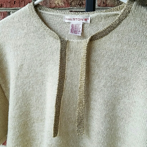 Vintage Y2K Halston III Sweater Size L - Picture 2 of 9